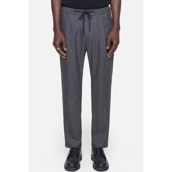 NEW CLOSED vigo tapered pant in dark grey melange - Picture 1 of 5